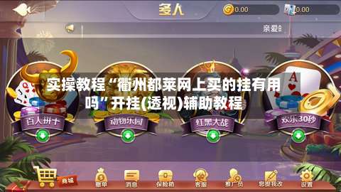 实操教程“衢州都莱网上买的挂有用吗”开挂(透视)辅助教程-第2张图片