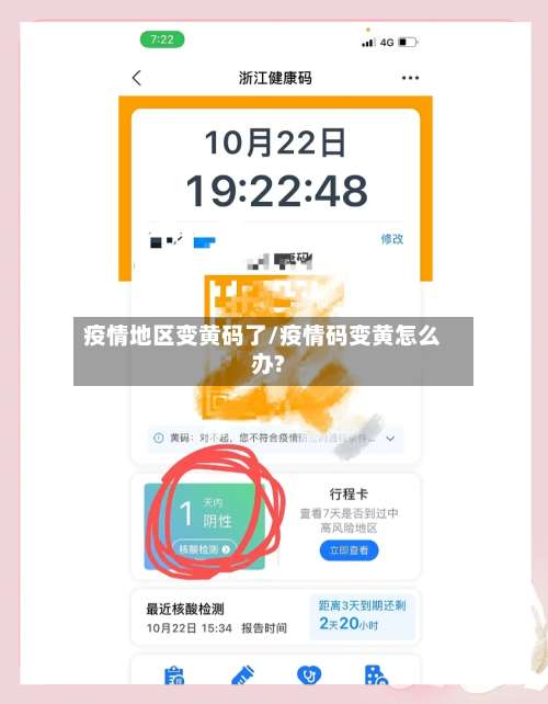 疫情地区变黄码了/疫情码变黄怎么办?-第3张图片