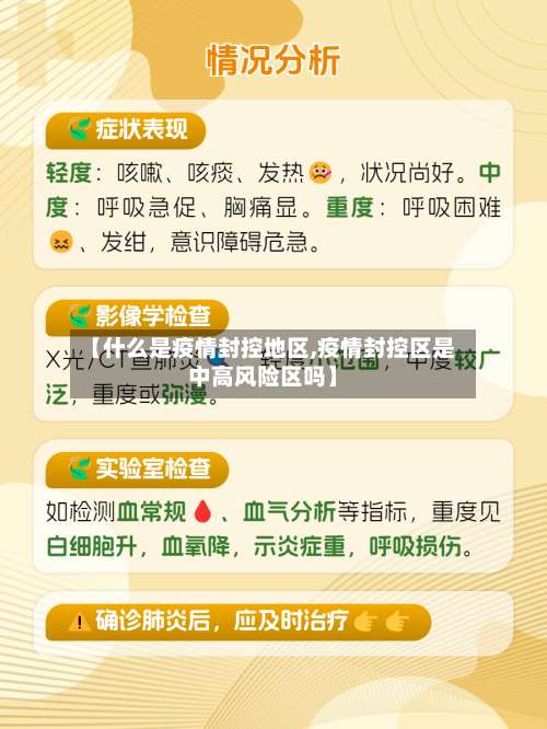【什么是疫情封控地区,疫情封控区是中高风险区吗】-第1张图片