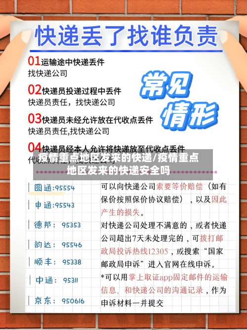 疫情重点地区发来的快递/疫情重点地区发来的快递安全吗-第1张图片