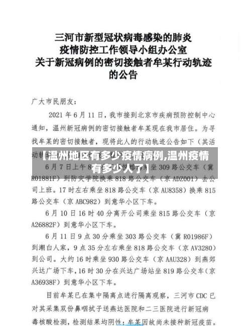 【温州地区有多少疫情病例,温州疫情有多少人了】-第2张图片