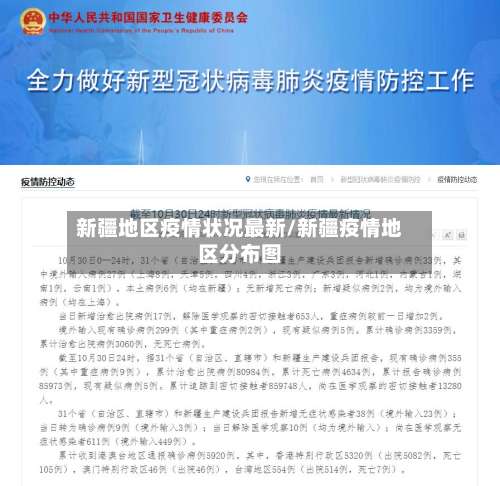 新疆地区疫情状况最新/新疆疫情地区分布图-第3张图片