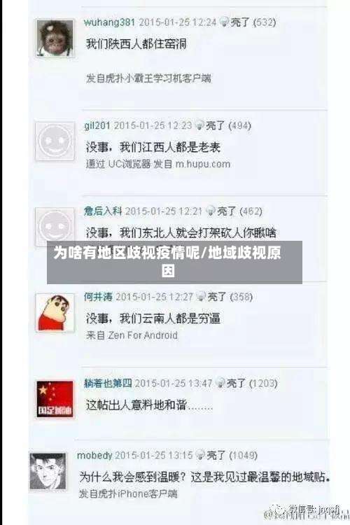 为啥有地区歧视疫情呢/地域歧视原因-第3张图片